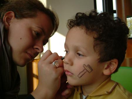 scéance maquillage